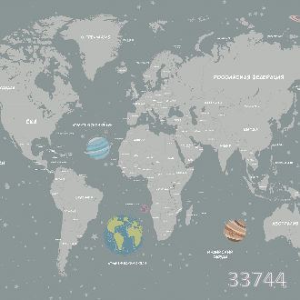 Карта мира и планеты 1