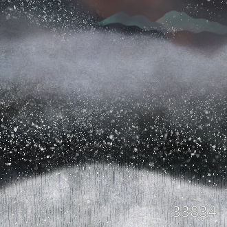 Снег в горах