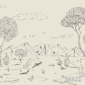 Mountain plateau beige