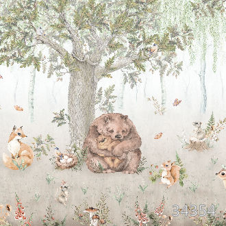 Медведица и медвежонок 3