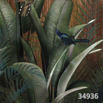 Птицы на пальмах