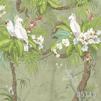 Какаду на ветке