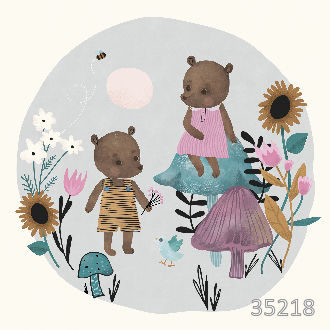 Прогулка медвежат