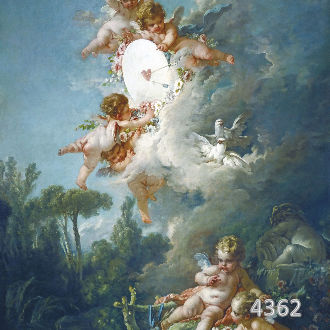 Франсуа Буше - Цель Купидона