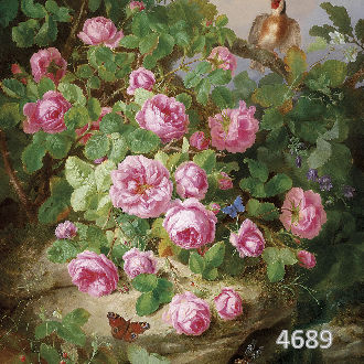 Йозеф Лауэр - Натюрморт с розами