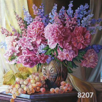 Виноградно-пионовое