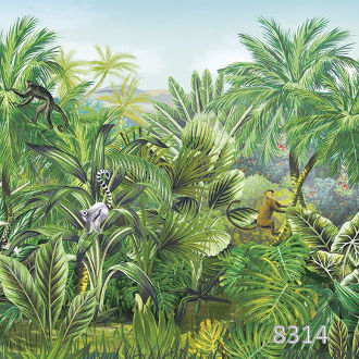 Panoramic jungle